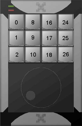 X-keys XK-12 Jog & Shuttle
