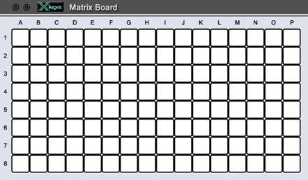 X-keys Matrix Board
